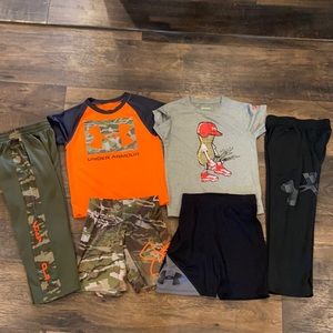 Boys under armour bundle 4